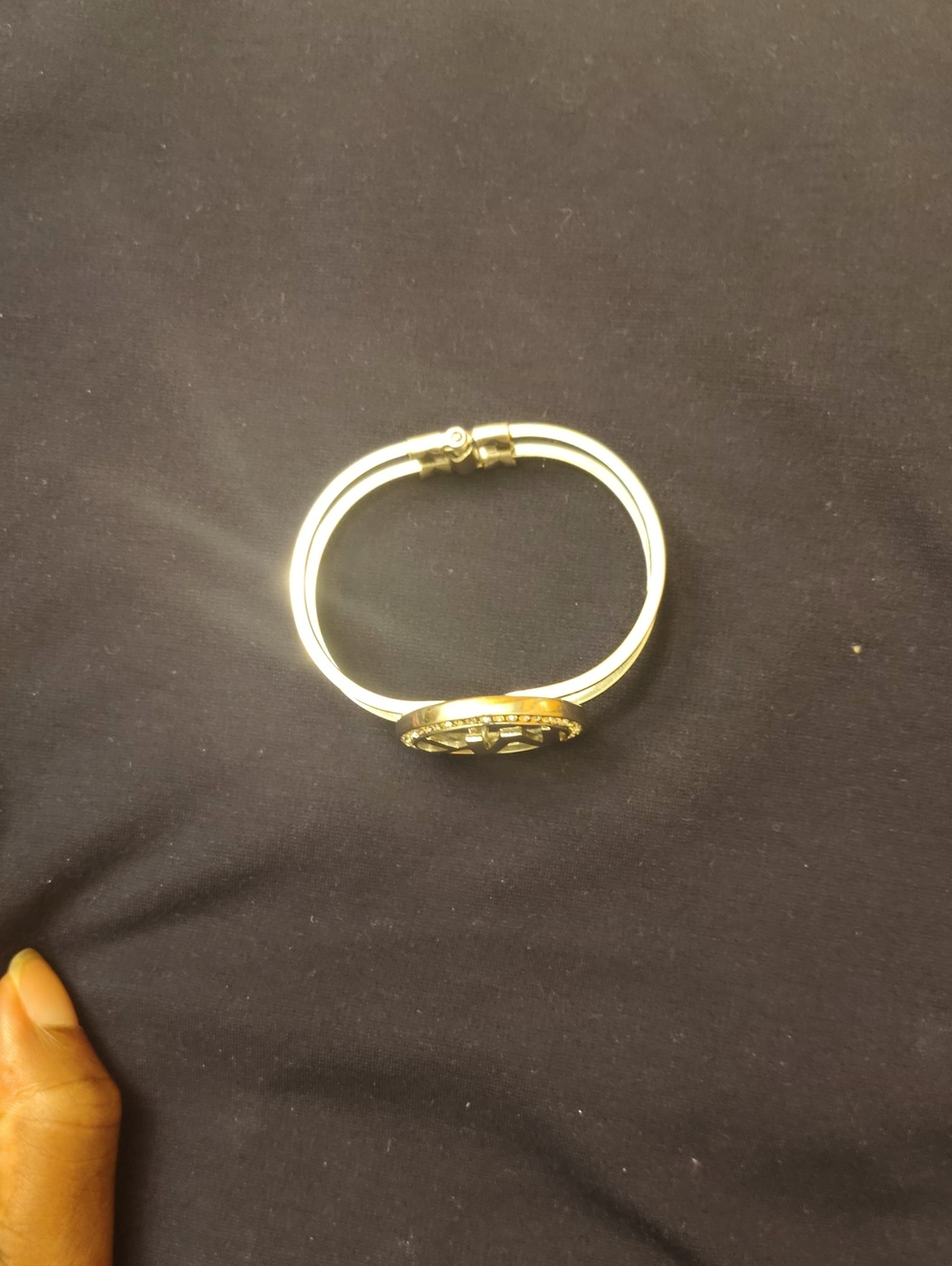 Micheal Kors Silver Tone Cuff Bracelet